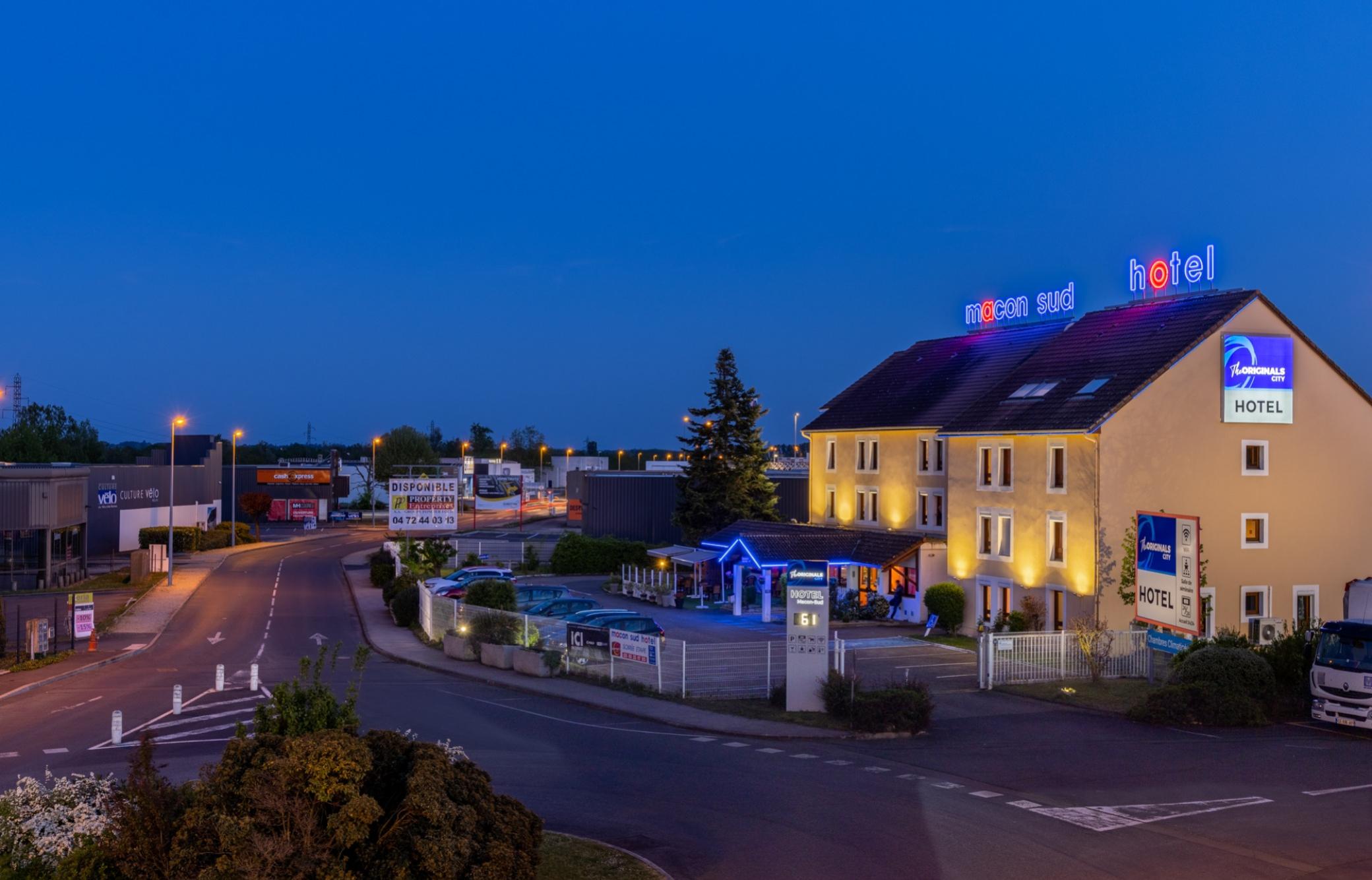 The Originals City, Hotel Macon Sud Chaintre ภายนอก รูปภาพ