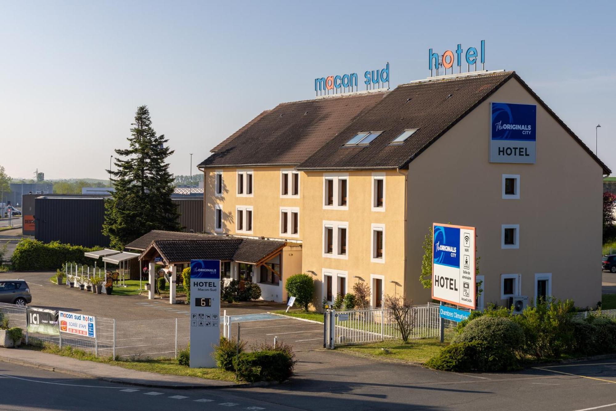 The Originals City, Hotel Macon Sud Chaintre ภายนอก รูปภาพ